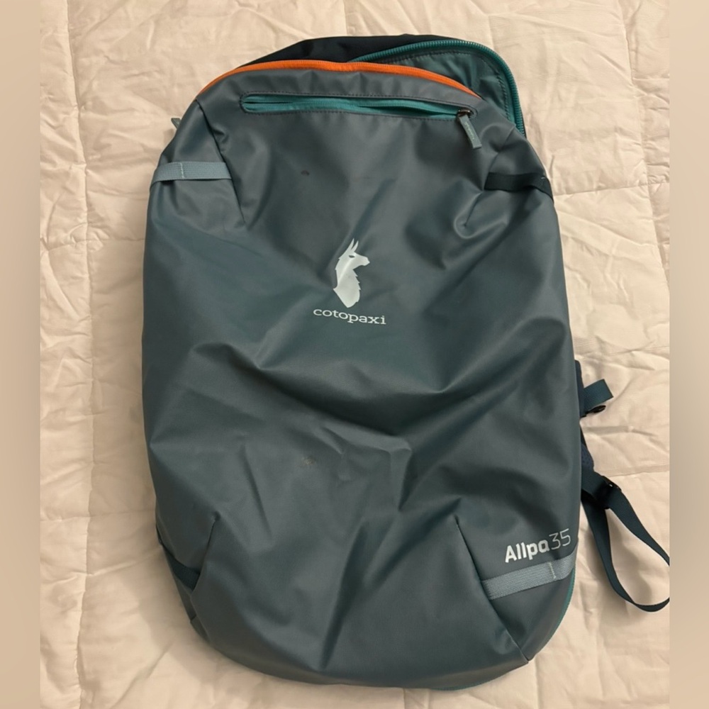 Cotopaxi Allpa 35L Travel Pack in Blue Spruce/Abyss - Picture 12 of 15